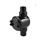 ZAMIL COATED- PVC Coated Conduit Outlet Box, Explosion Proof, GUAC, 3" ZC-GUAC-3