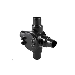 ZAMIL PVC Coated Conduit Outlet Box, Explosion Proof, GUAX 1-1/2"ZC-GUAX-112