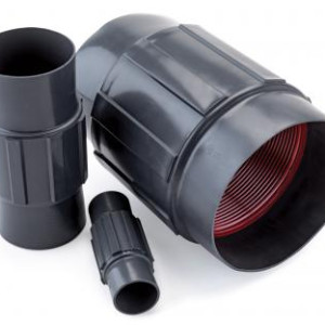 ZAMIL PVC Coated Coupling, Rigid, Steel , 1/2" ZCC-12