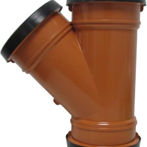 UPVC WYE 110MM R/J